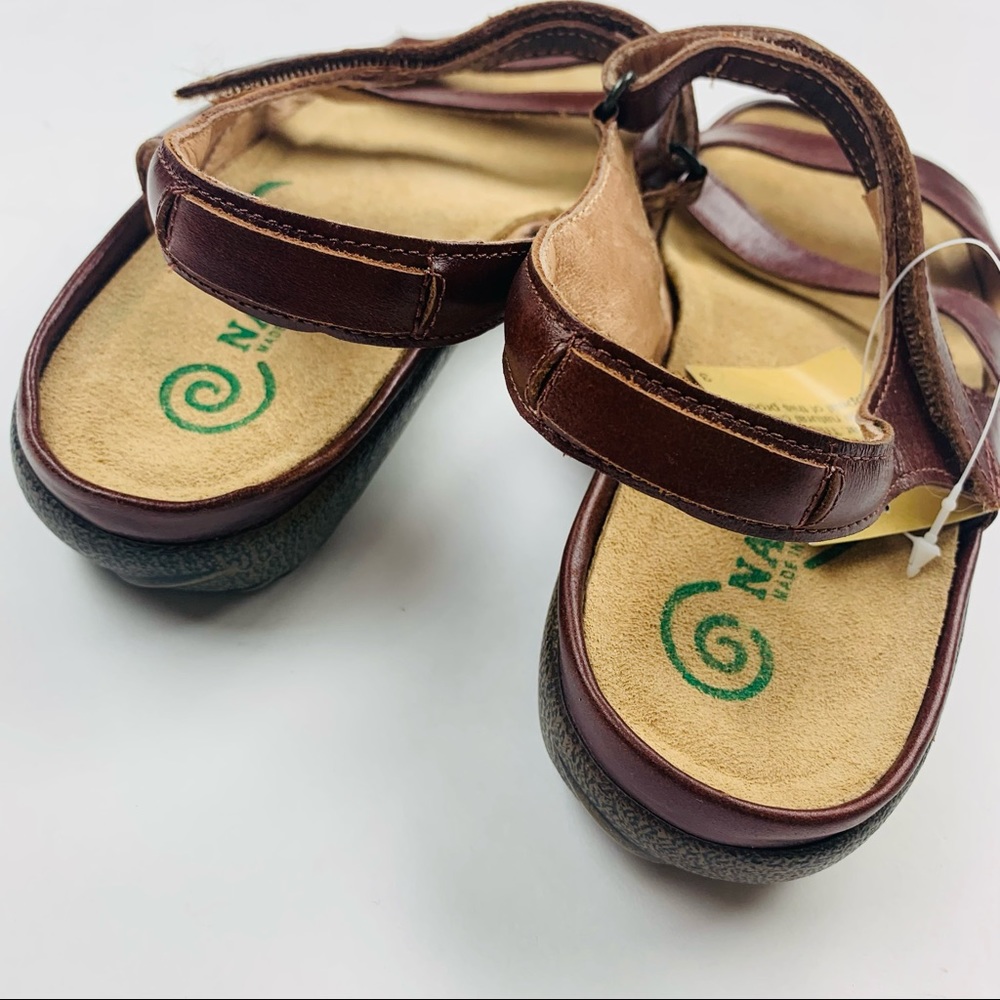 COPY - NAOT Brown Leather Sandals Sz 10 NWT - Picture 5 of 13
